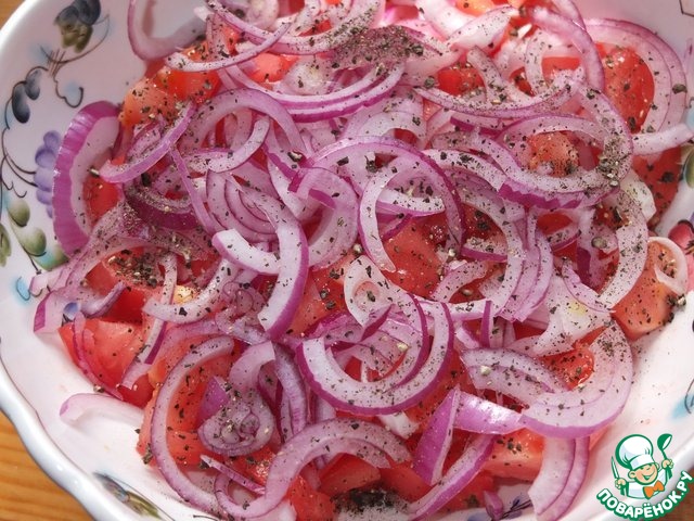 салат сеньор помидор рецепт с фото
