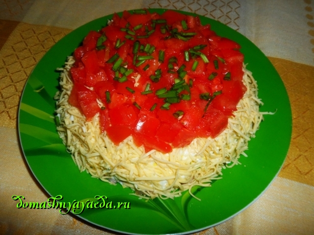 салат сеньор помидор рецепт с фото