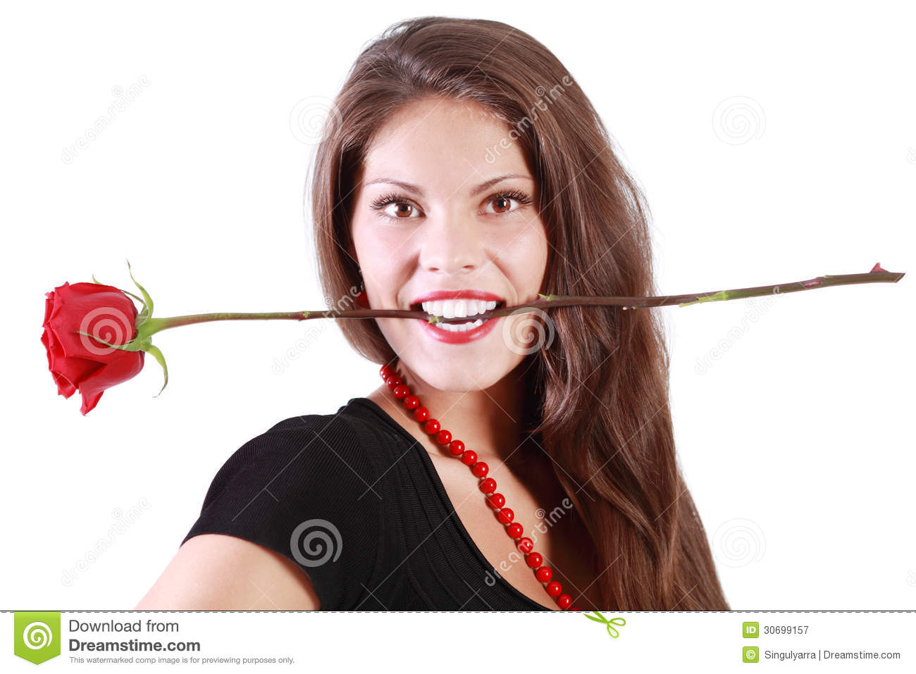 роза в зубах фото