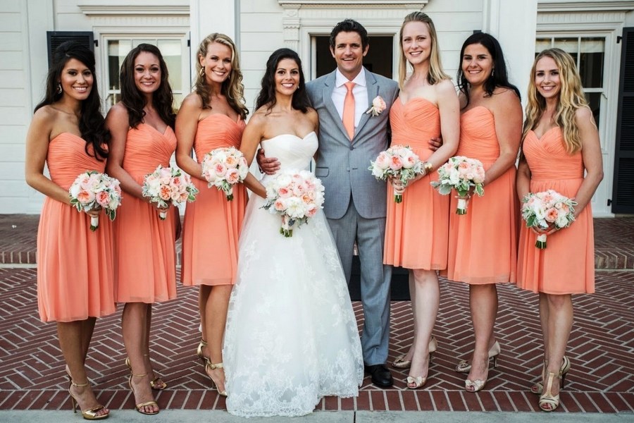 свадьба в персиковом стиле фото