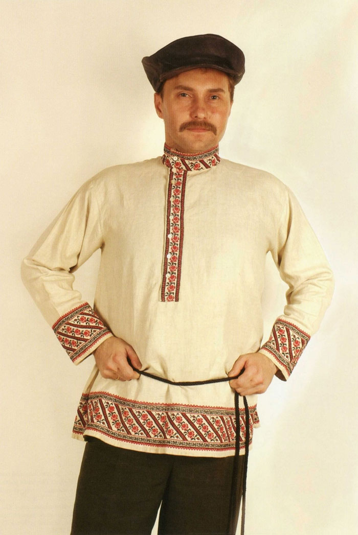 русский национальный костюм фото мужской