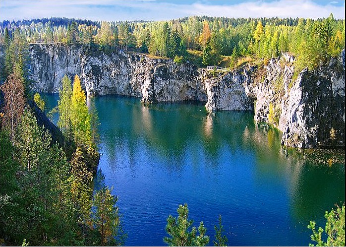 рускеальский горный парк фото